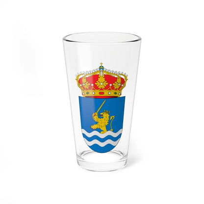 Escudo de Agón (Spain) (Coat of Arms) Pint Glass 16oz 16oz - Go Mug Yourself