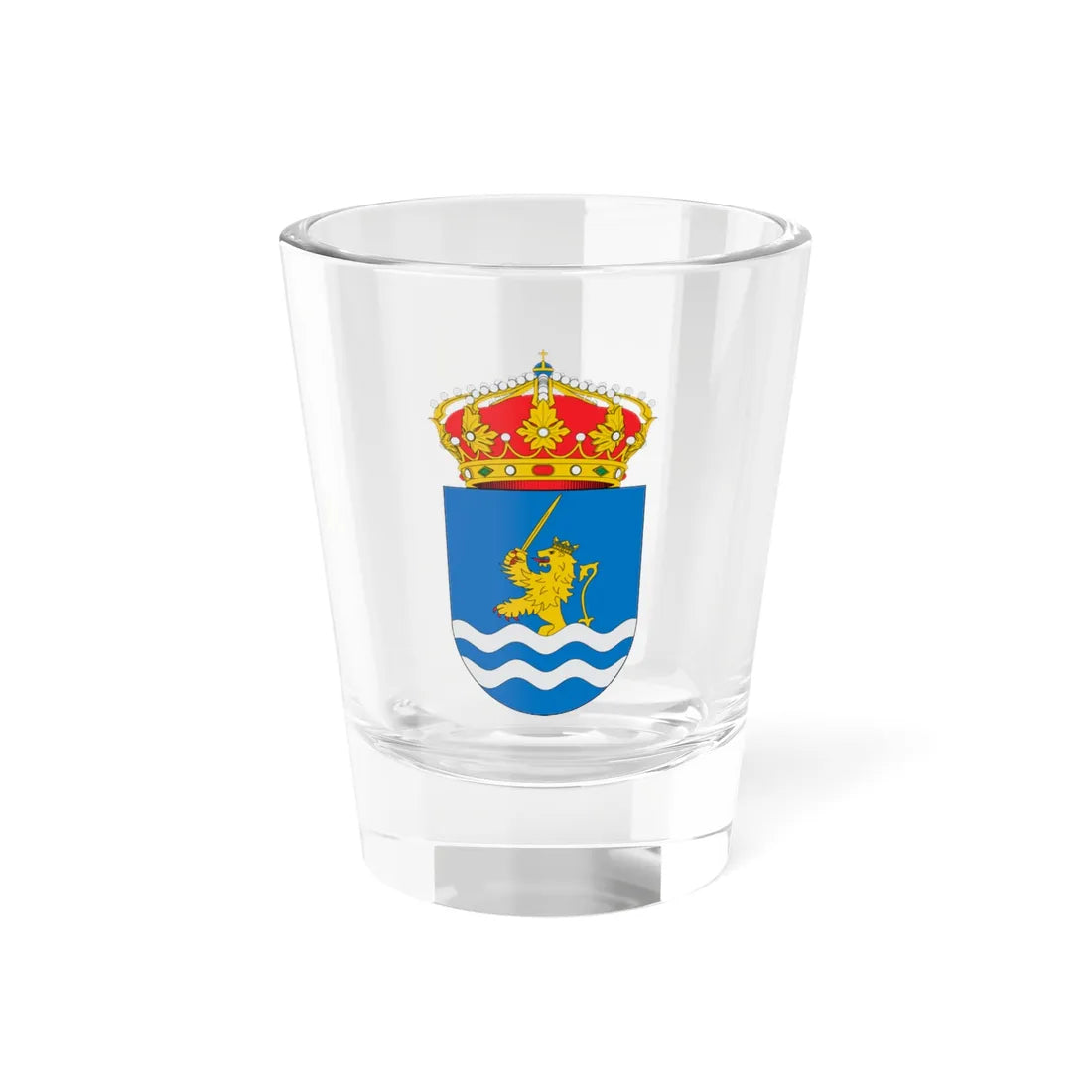 Escudo de Agón (Spain) (Coat of Arms) Shot Glass 1.5oz 1.5oz - Go Mug Yourself
