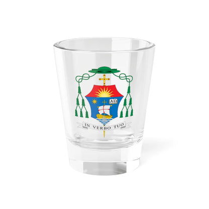 Escudo de Agnaldo Temóteo da Silveira (Spain) (Coat of Arms) Shot Glass 1.5oz 1.5oz - Go Mug Yourself