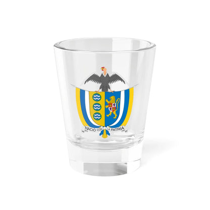 Escudo de Aguadas (Colombia) (Coat of Arms) Shot Glass 1.5oz 1.5oz - Go Mug Yourself