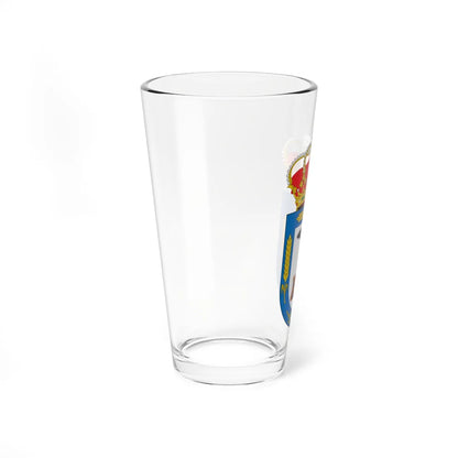 Escudo de Aguas Nuevas Albacete (Spain) (Coat of Arms) Pint Glass 16oz - Go Mug Yourself