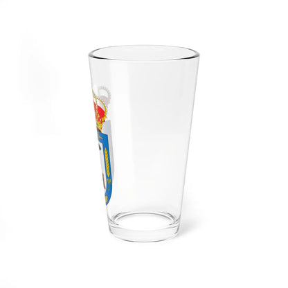 Escudo de Aguas Nuevas Albacete (Spain) (Coat of Arms) Pint Glass 16oz - Go Mug Yourself