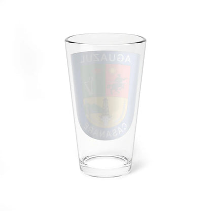Escudo de Aguazul (Colombia) (Coat of Arms) Pint Glass 16oz - Go Mug Yourself