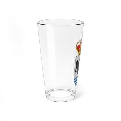 Escudo de Aguilafuente Segovia (Spain) (Coat of Arms) Pint Glass 16oz - Go Mug Yourself
