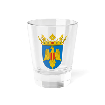 Escudo de Aguilón (Spain) (Coat of Arms) Shot Glass 1.5oz 1.5oz - Go Mug Yourself