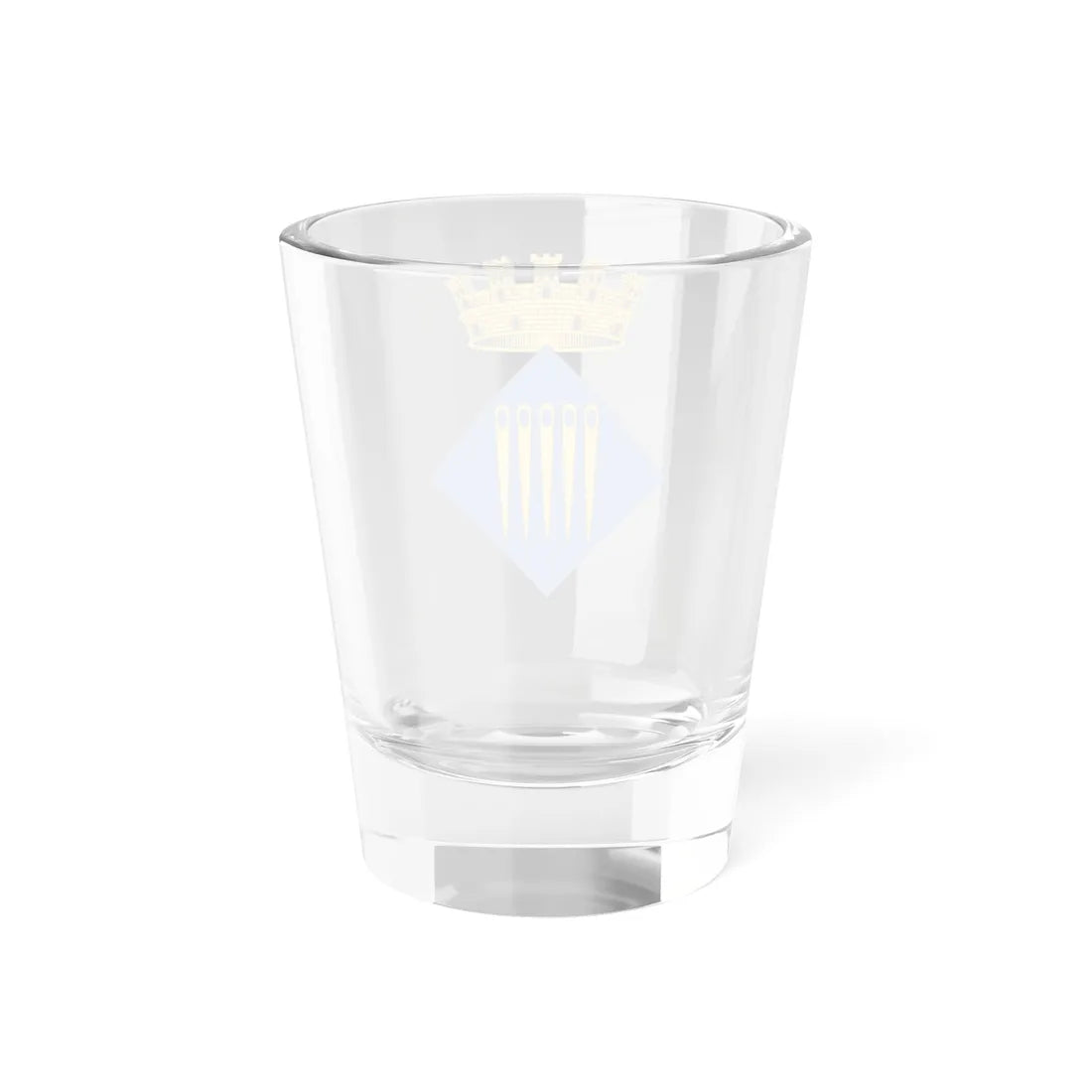 Escudo de Agullana Gerona (Spain) (Coat of Arms) Shot Glass 1.5oz - Go Mug Yourself