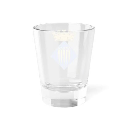 Escudo de Agullana Gerona (Spain) (Coat of Arms) Shot Glass 1.5oz - Go Mug Yourself