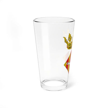 Escudo de Agullent (Spain) (Coat of Arms) Pint Glass 16oz - Go Mug Yourself