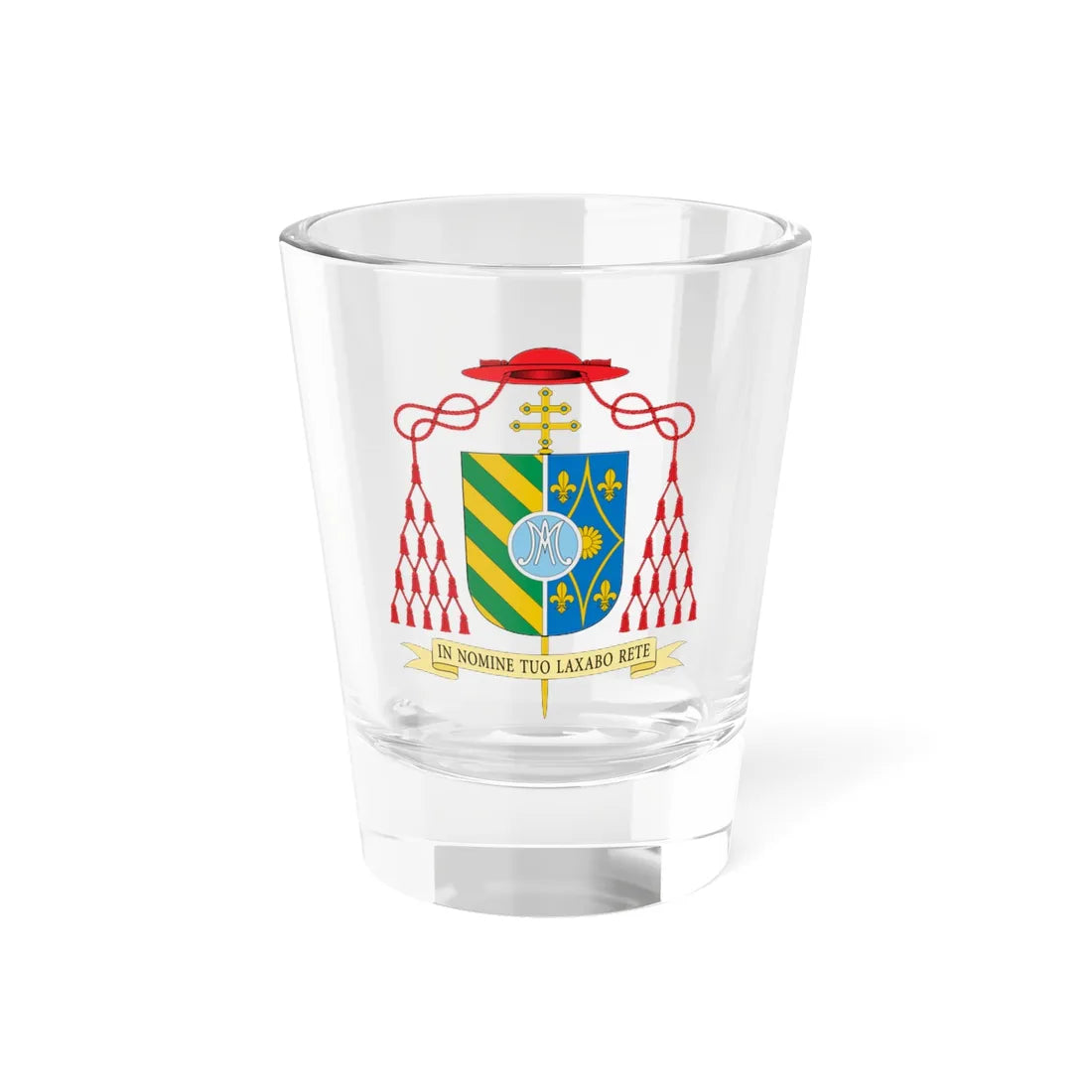 Escudo de Agustín García-Gasco (Spain) (Coat of Arms) Shot Glass 1.5oz 1.5oz - Go Mug Yourself