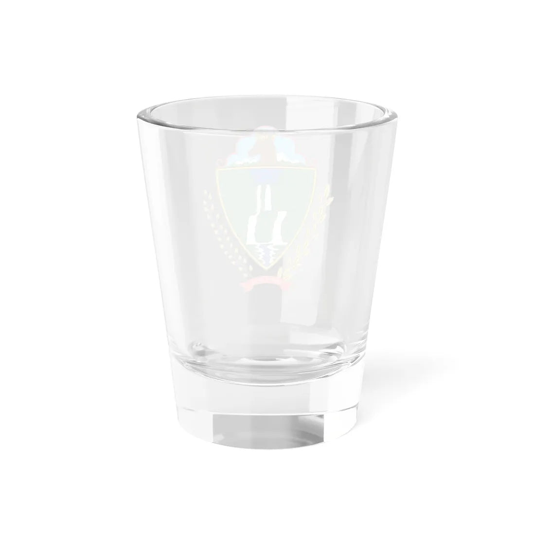 Escudo de Aisén (Chile) (Coat of Arms) Shot Glass 1.5oz - Go Mug Yourself