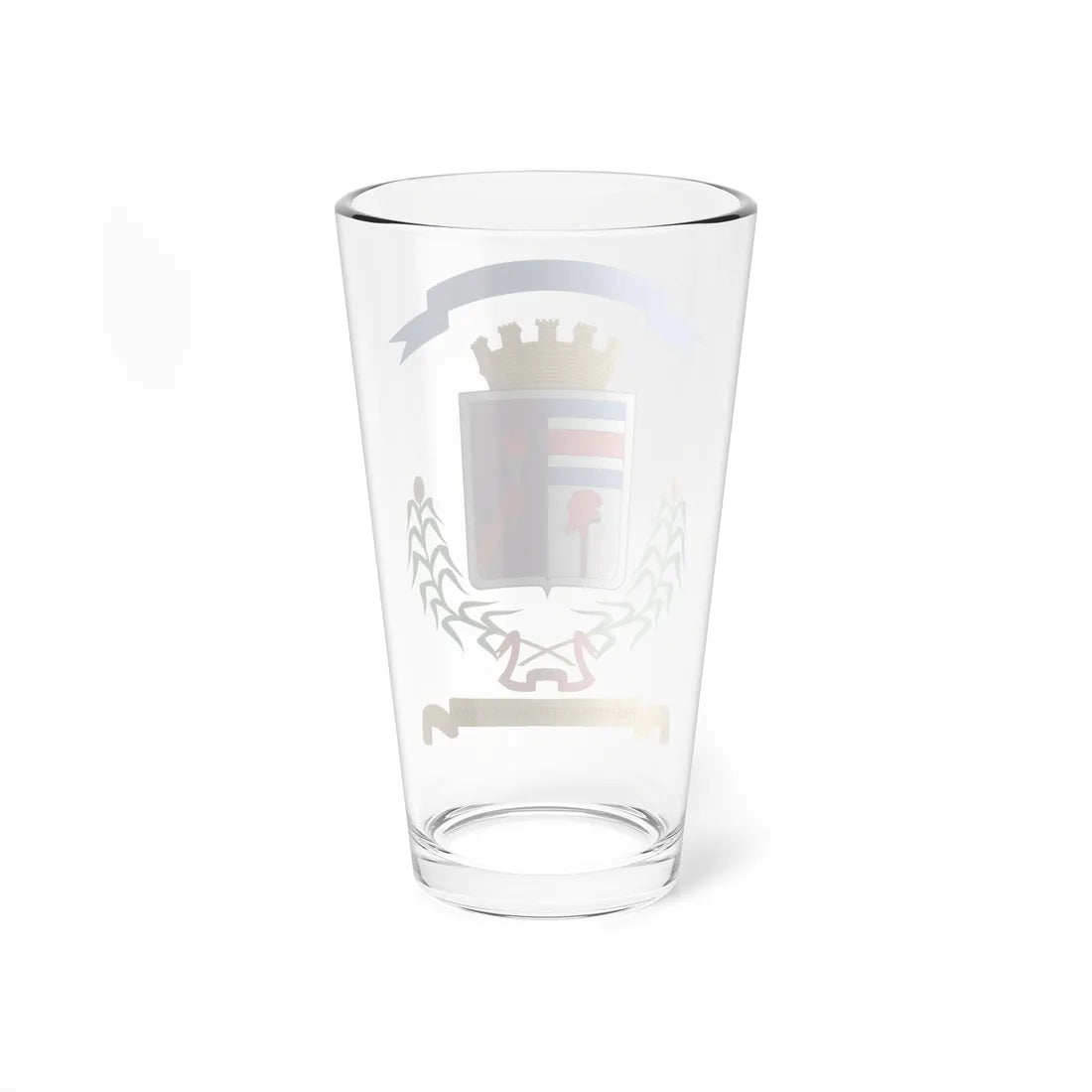 Escudo de Alajuela (Costa Rica) (Coat of Arms) Pint Glass 16oz - Go Mug Yourself