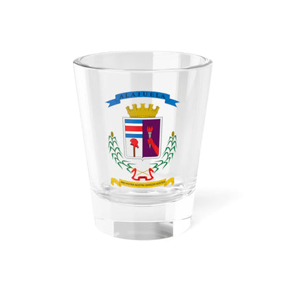 Escudo de Alajuela (Costa Rica) (Coat of Arms) Shot Glass 1.5oz 1.5oz - Go Mug Yourself
