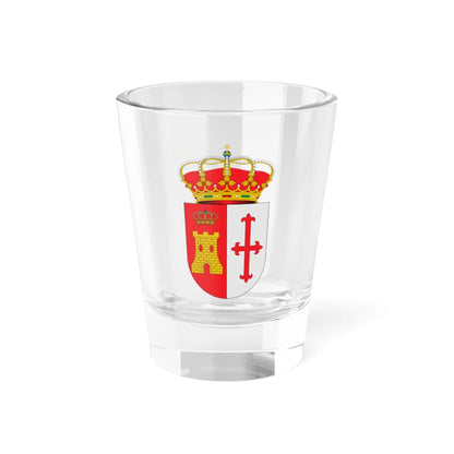Escudo de Alar del Rey Palencia (Spain) (Coat of Arms) Shot Glass 1.5oz 1.5oz - Go Mug Yourself