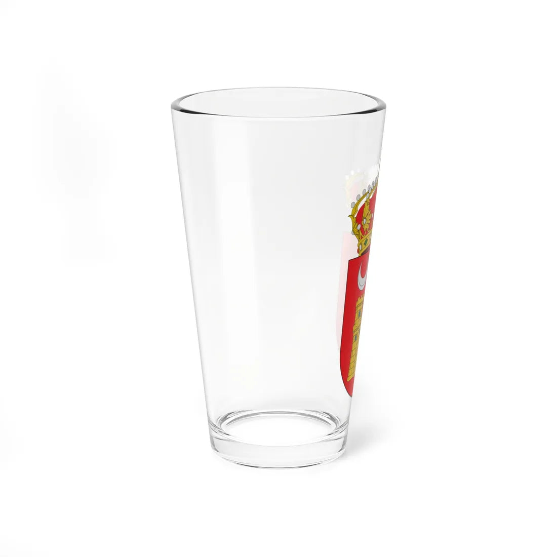 Escudo de Alarcón (Spain) (Coat of Arms) Pint Glass 16oz - Go Mug Yourself