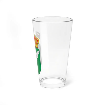 Escudo de Albalá (Spain) (Coat of Arms) Pint Glass 16oz - Go Mug Yourself