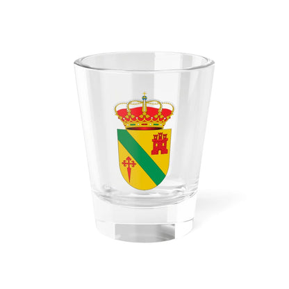 Escudo de Albaladejo Ciudad Real (Spain) (Coat of Arms) Shot Glass 1.5oz 1.5oz - Go Mug Yourself
