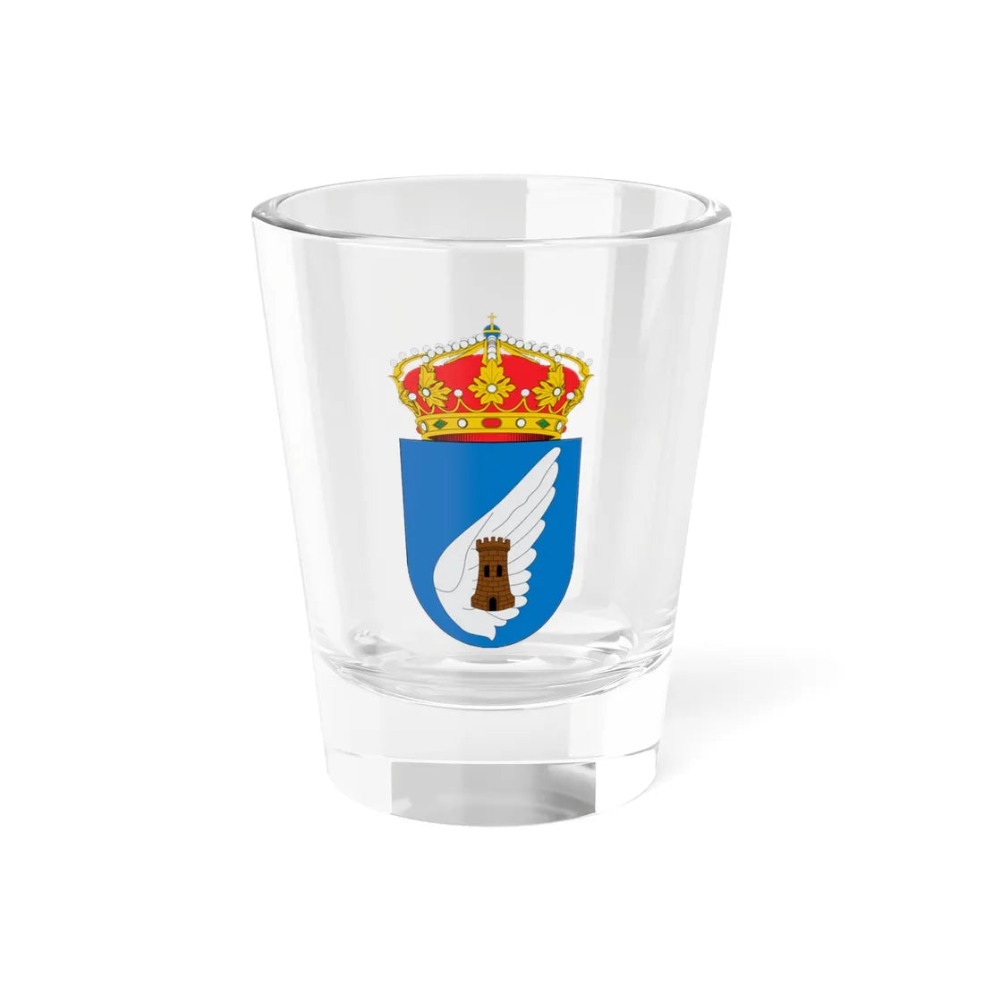 Escudo de Albalate de Cinca (Spain) (Coat of Arms) Shot Glass 1.5oz 1.5oz - Go Mug Yourself