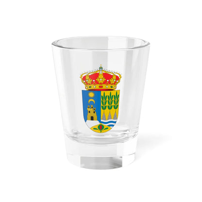 Escudo de Albanchez (Spain) (Coat of Arms) Shot Glass 1.5oz 1.5oz - Go Mug Yourself