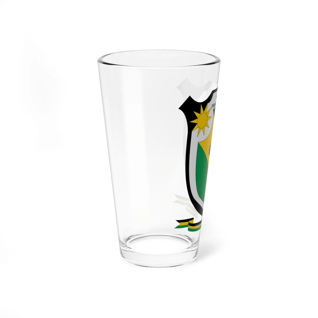 Escudo de Albania La Guajira (Colombia) (Coat of Arms) Pint Glass 16oz - Go Mug Yourself