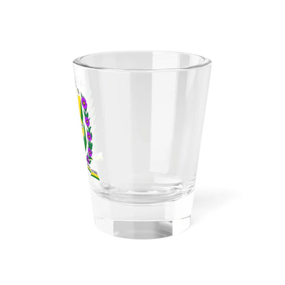 Escudo de Albán - Cundinamarca (Colombia) (Coat of Arms) Shot Glass 1.5oz - Go Mug Yourself