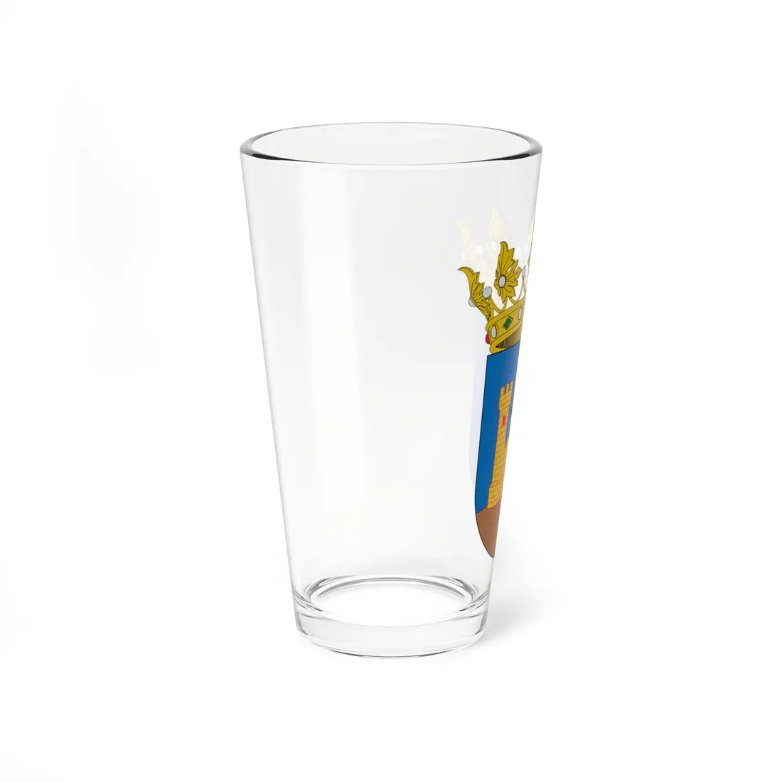 Escudo de Albocàsser (Spain) (Coat of Arms) Pint Glass 16oz - Go Mug Yourself
