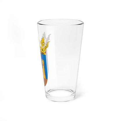 Escudo de Albocàsser (Spain) (Coat of Arms) Pint Glass 16oz - Go Mug Yourself
