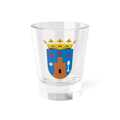 Escudo de Alcalá de Chivert Castellón (Spain) (Coat of Arms) Shot Glass 1.5oz 1.5oz - Go Mug Yourself