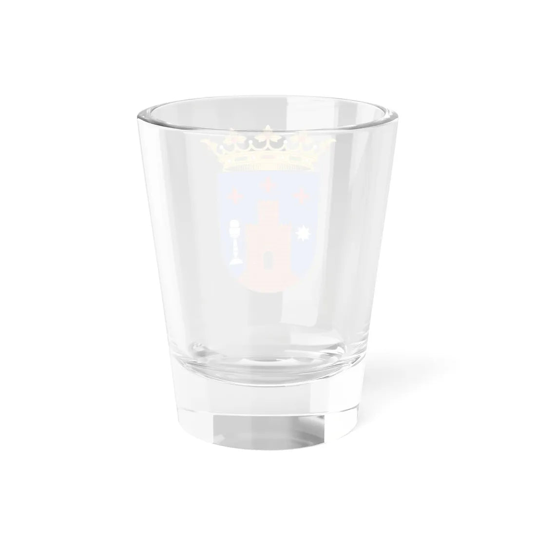 Escudo de Alcalá de Chivert Castellón (Spain) (Coat of Arms) Shot Glass 1.5oz - Go Mug Yourself