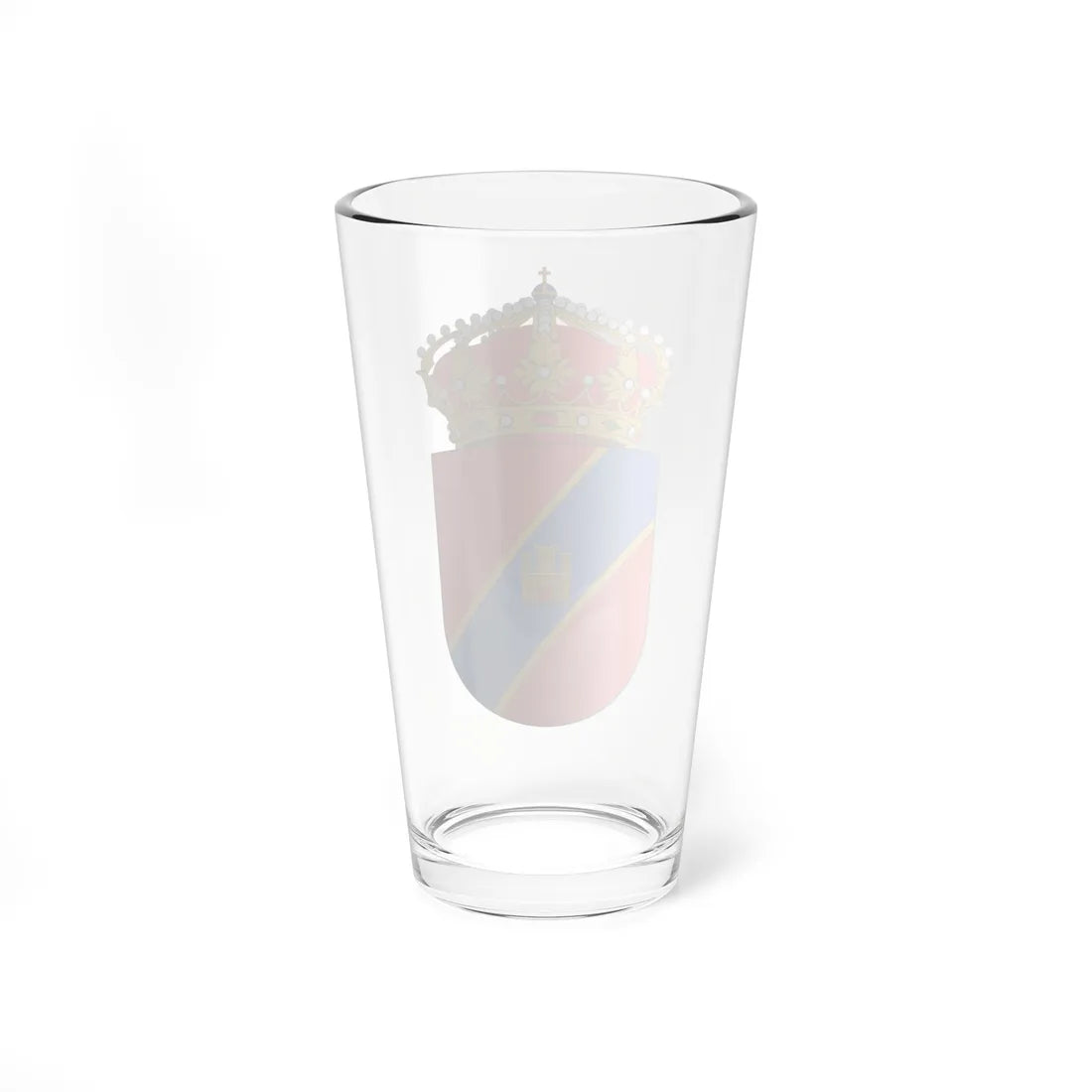 Escudo de Alcalá de Ebro (Spain) (Coat of Arms) Pint Glass 16oz - Go Mug Yourself