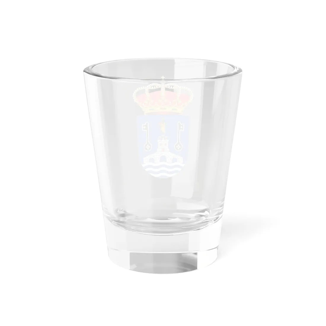 Escudo de Alcalá de Guadaíra Sevilla (Spain) (Coat of Arms) Shot Glass 1.5oz - Go Mug Yourself