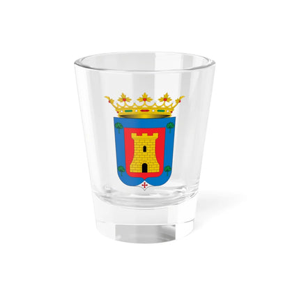Escudo de Alcalá de la Vega Cuenca (Spain) (Coat of Arms) Shot Glass 1.5oz 1.5oz - Go Mug Yourself