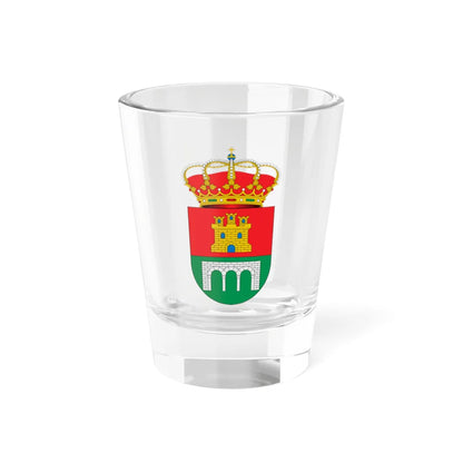 Escudo de Alcaucín Málaga (Spain) (Coat of Arms) Shot Glass 1.5oz 1.5oz - Go Mug Yourself