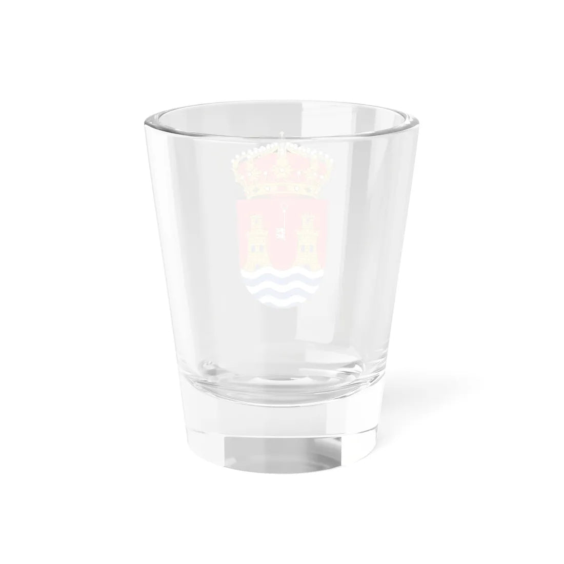 Escudo de Alcazarén (Spain) (Coat of Arms) Shot Glass 1.5oz - Go Mug Yourself