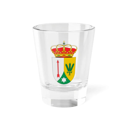 Escudo de Alcoba de los Montes Ciudad Real (Spain) (Coat of Arms) Shot Glass 1.5oz 1.5oz - Go Mug Yourself