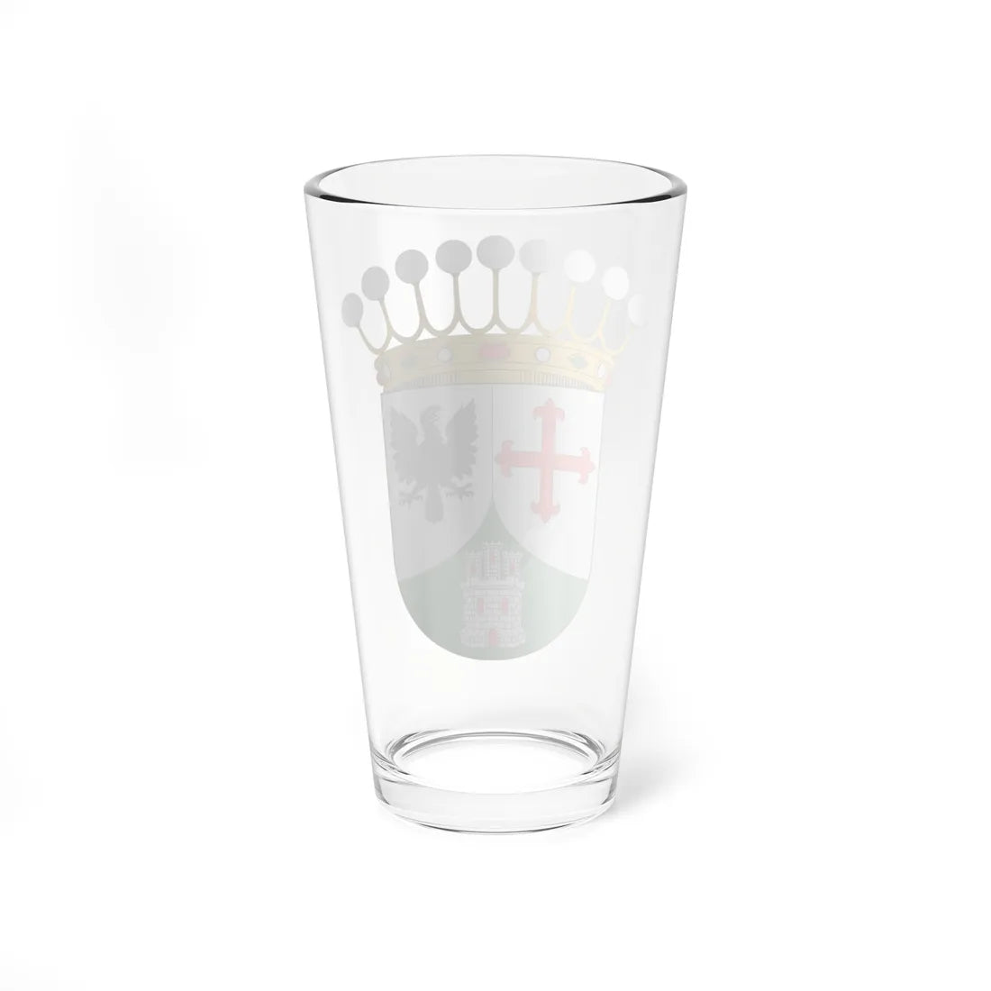 Escudo de Alcobendas (Spain) (Coat of Arms) Pint Glass 16oz - Go Mug Yourself