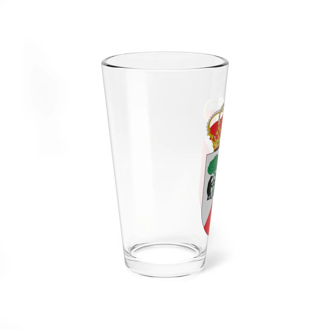 Escudo de Alcollarín Cáceres (Spain) (Coat of Arms) Pint Glass 16oz - Go Mug Yourself
