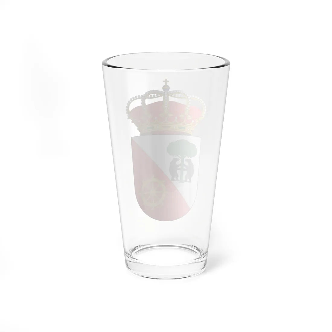 Escudo de Alcollarín Cáceres (Spain) (Coat of Arms) Pint Glass 16oz - Go Mug Yourself