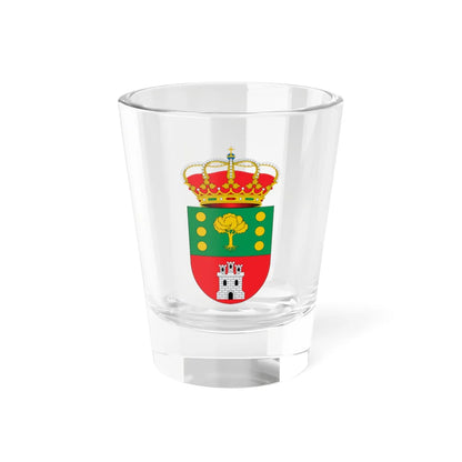 Escudo de Alcoroches Guadalajara (Spain) (Coat of Arms) Shot Glass 1.5oz 1.5oz - Go Mug Yourself