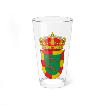 Escudo de Alcubierre (Spain) (Coat of Arms) Pint Glass 16oz 16oz - Go Mug Yourself