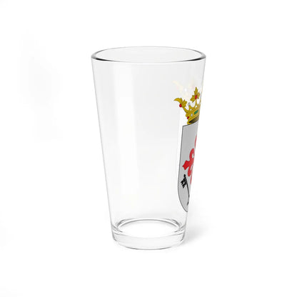 Escudo de Aldea del Rey Ciudad Real (Spain) (Coat of Arms) Pint Glass 16oz - Go Mug Yourself