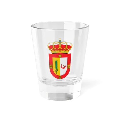 Escudo de Aldeacentenera Cáceres (Spain) (Coat of Arms) Shot Glass 1.5oz 1.5oz - Go Mug Yourself