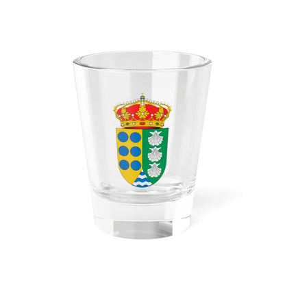 Escudo de Aldeadávila de la Ribera (Spain) (Coat of Arms) Shot Glass 1.5oz 1.5oz - Go Mug Yourself