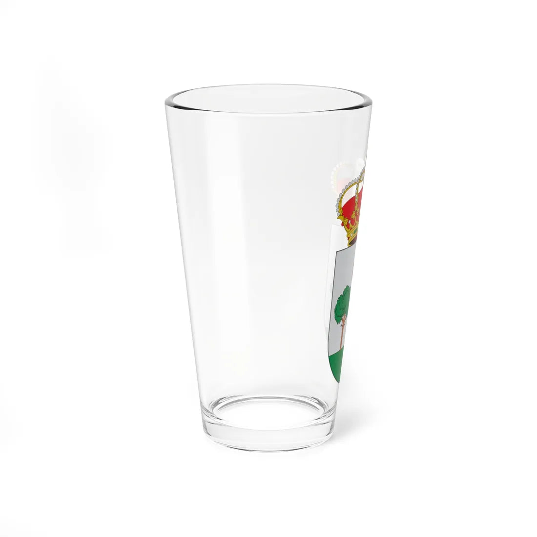 Escudo de Aldeamayor de San Martín Valladolid (Spain) (Coat of Arms) Pint Glass 16oz - Go Mug Yourself
