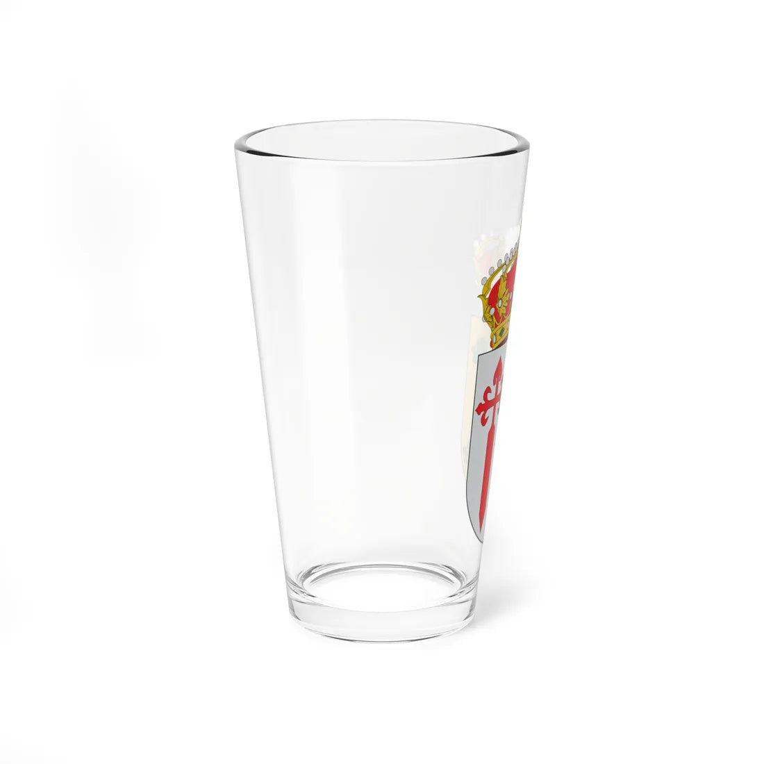 Escudo de Aldeanueva de Figueroa (Spain) (Coat of Arms) Pint Glass 16oz - Go Mug Yourself