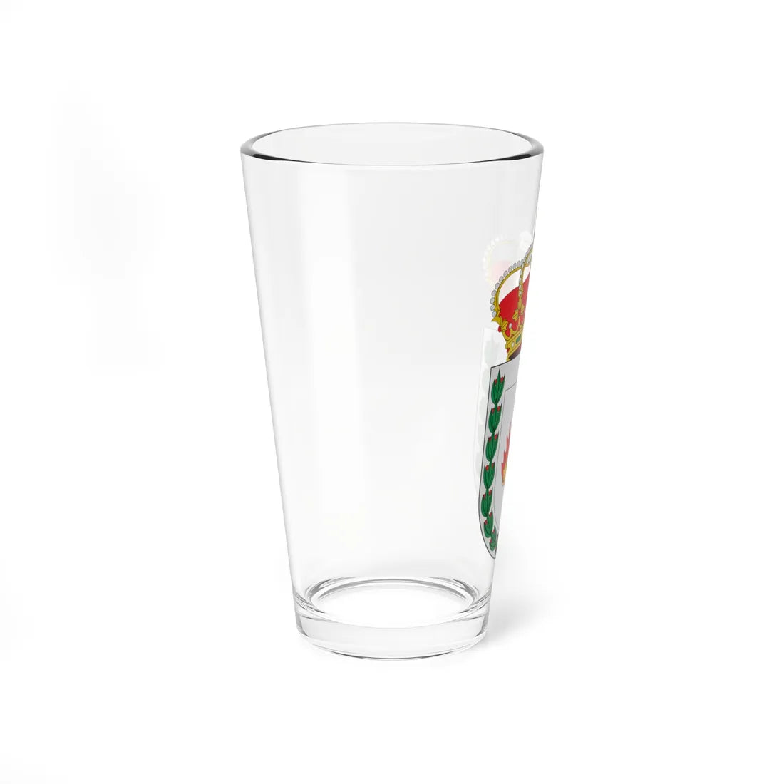 Escudo de Aldeaquemada Jaén (Spain) (Coat of Arms) Pint Glass 16oz - Go Mug Yourself