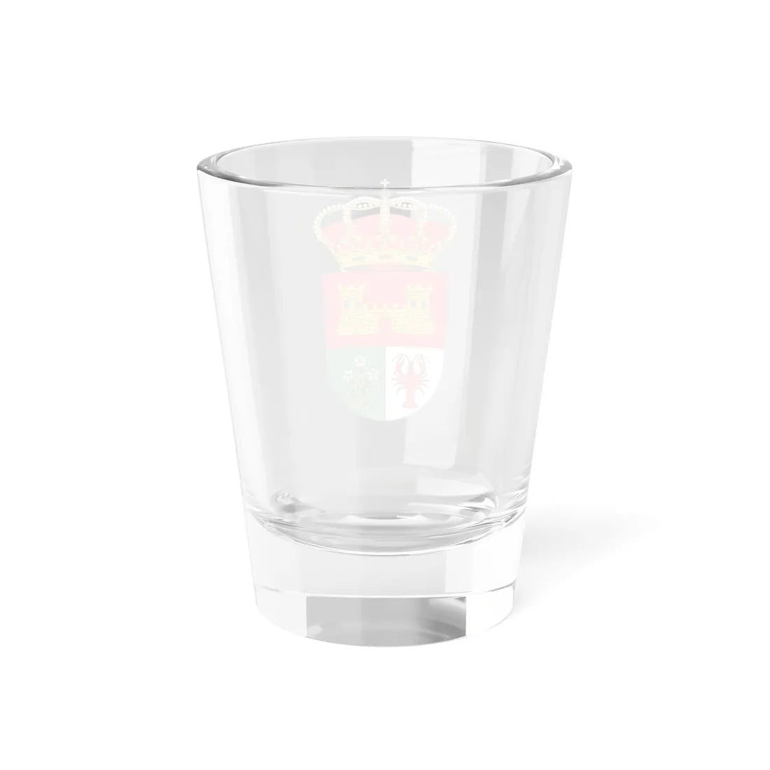 Escudo de Aldeasoña Segovia (Spain) (Coat of Arms) Shot Glass 1.5oz - Go Mug Yourself