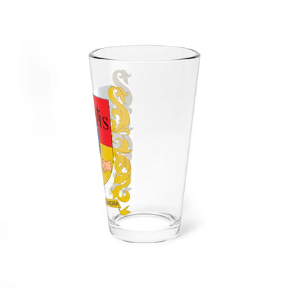 Escudo de Alejandría Antioquia (Colombia) (Coat of Arms) Pint Glass 16oz - Go Mug Yourself
