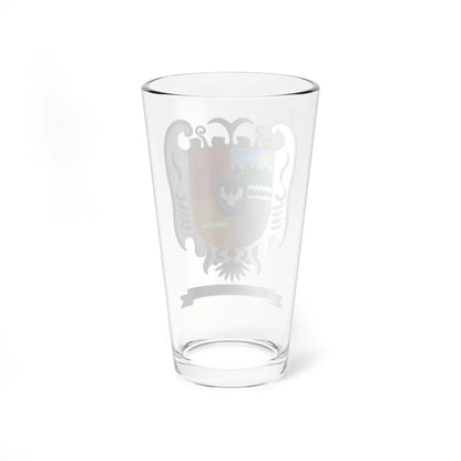 Escudo de Alejandría (Colombia) (Coat of Arms) Pint Glass 16oz - Go Mug Yourself