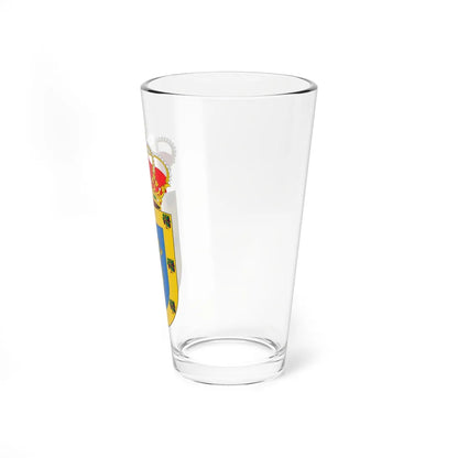 Escudo de Alesón La Rioja (Spain) (Coat of Arms) Pint Glass 16oz - Go Mug Yourself