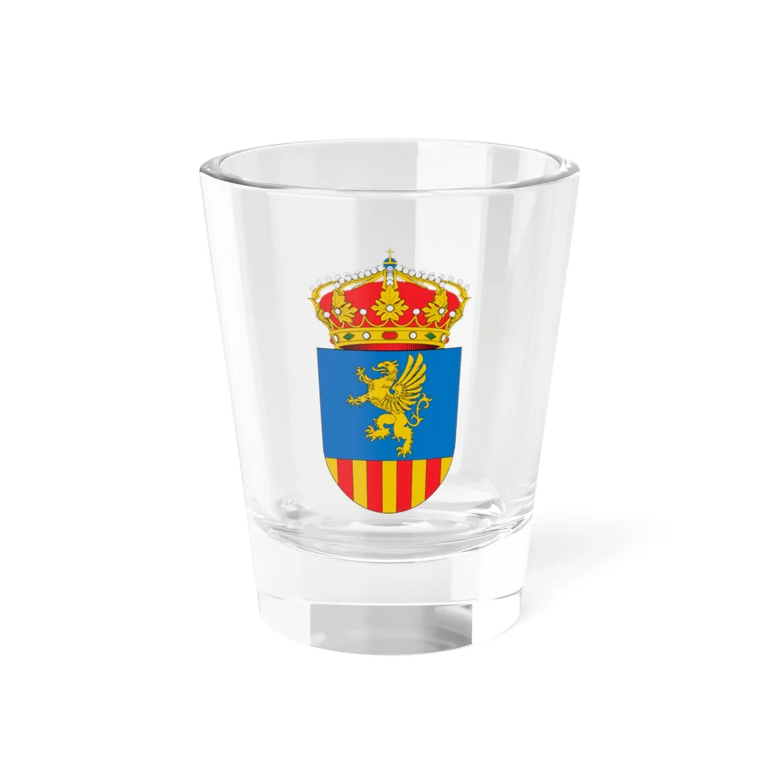 Escudo de Alfajarín (Spain) (Coat of Arms) Shot Glass 1.5oz 1.5oz - Go Mug Yourself
